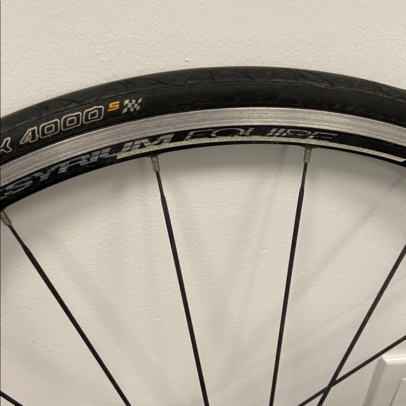 Set of 2 Mavic Ksyrium Équipe 700 Bicycle Wheels W/Tires - Picture 5 of 10